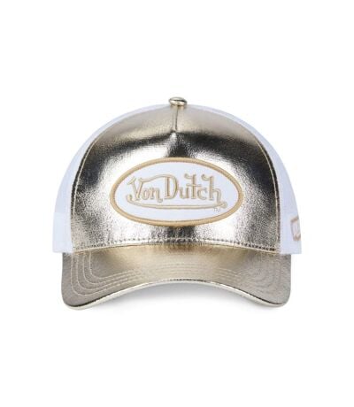 Casquette baseball avec filet adulte en simili effet peau de Reptile Vondutch