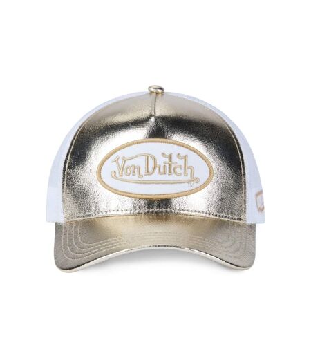 Casquette baseball avec filet adulte en simili effet peau de Reptile Vondutch