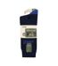 Men's 4 Pack Recycled Cotton Boot Socks | Thick Knit Full Cushioned Socks-2