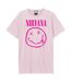 Unisex Adult Face Nirvana T-shirt Pink 182 Amplified-1