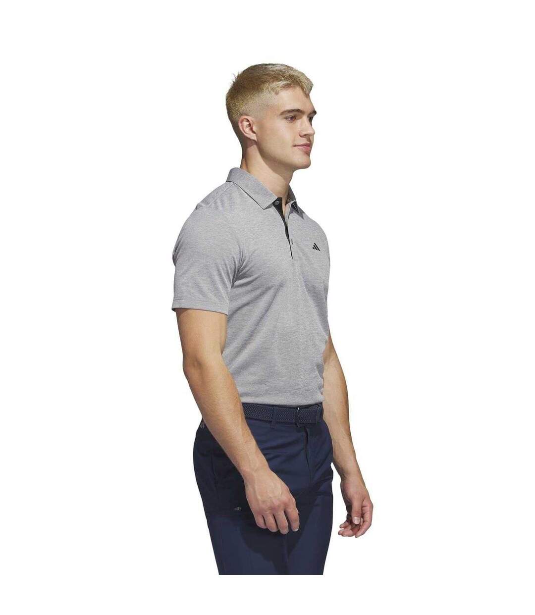 Polo Golf Homme Gris Adidas-4
