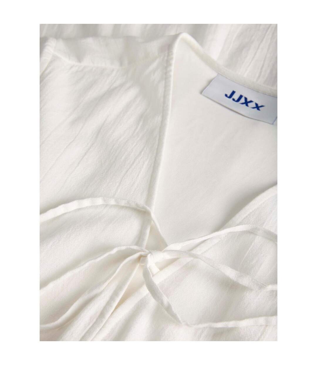 Robe Courte Manches Courtes Femme Blanc De Blanc JJXX-3