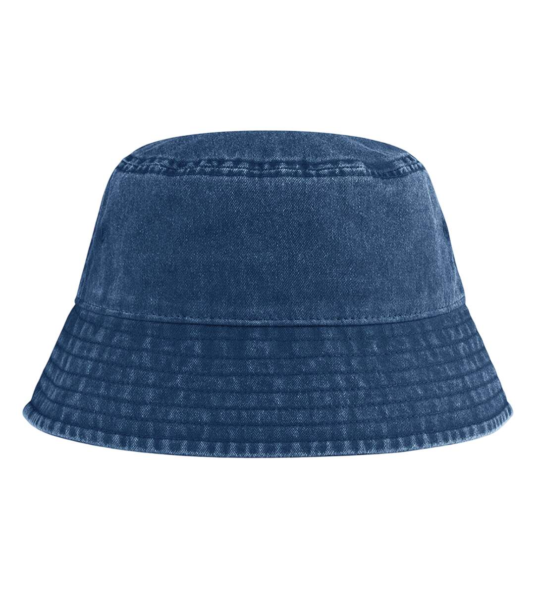Bob Motif Rétro Adulte Vieux Denim Beechfield-1