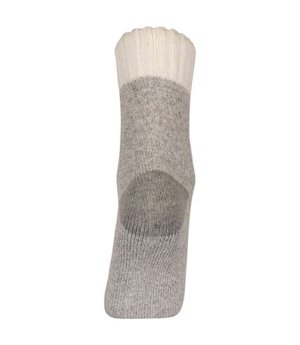 Chaussettes inigo adulte gris / pourpre chiné Trespass