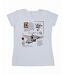 Disney - T-shirt DUMBO STORY BOOK PAGE - Femme (Blanc) - UTBI17814-1