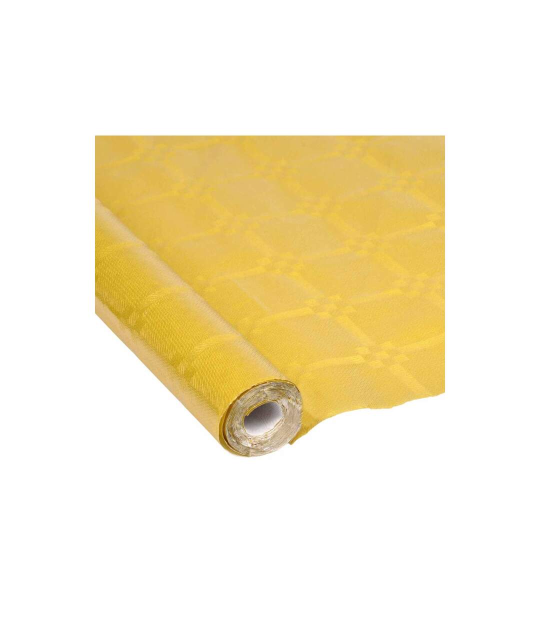 Nappe Papier Damassé Métalisé 1,18x5m Or-1