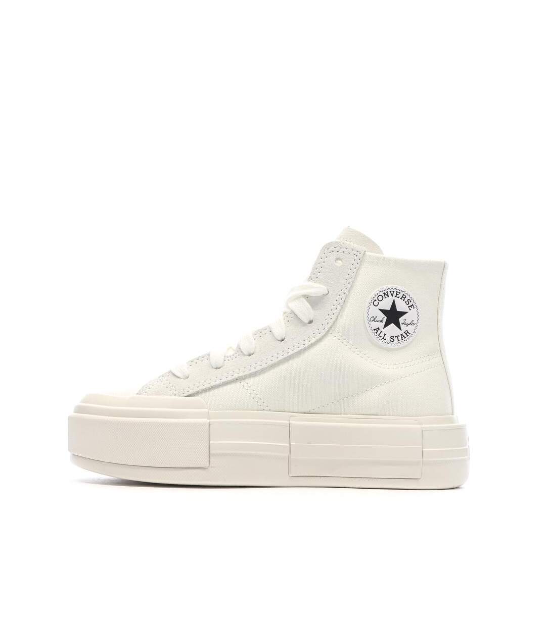 Baskets blanches femme converse chuck taylor all star cruise-1