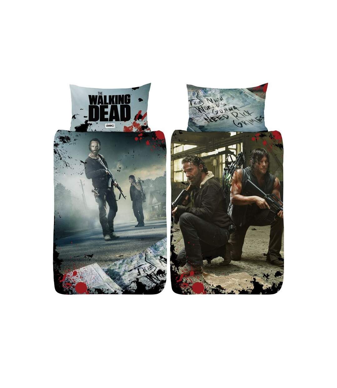 New world duvet cover set multicoloured The Walking Dead-1