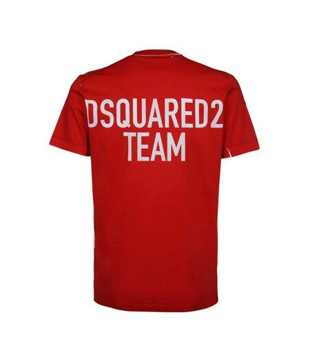 Unisex Adult Team Logo Cool Fit T-shirt Red Diesel