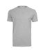 T-shirt Light Adulte Gris Chiné Build Your Brand-1