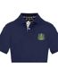 Polo Manches Courtes Motif/style Logo Brodé Homme Bleu Marine Aquascutum-3
