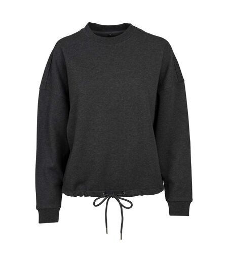 Sweat À Capuche Femme Charbon Chiné Build Your Brand