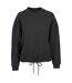 Sweat À Capuche Femme Charbon Chiné Build Your Brand-1