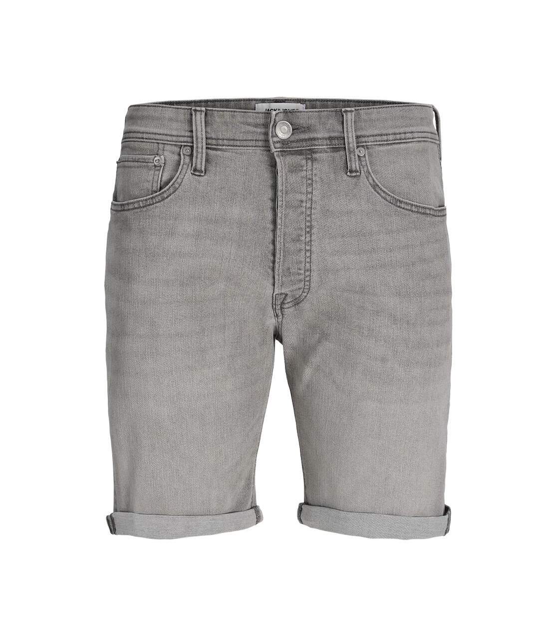 Short gris clair homme jack & jones ricks-1