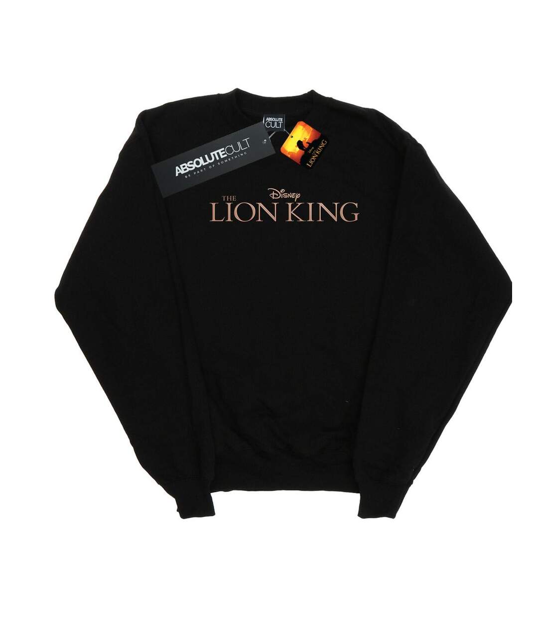Disney Sweatshirt Womens/Ladies The Lion King Movie Logo (Noir) - UTBI22133-1