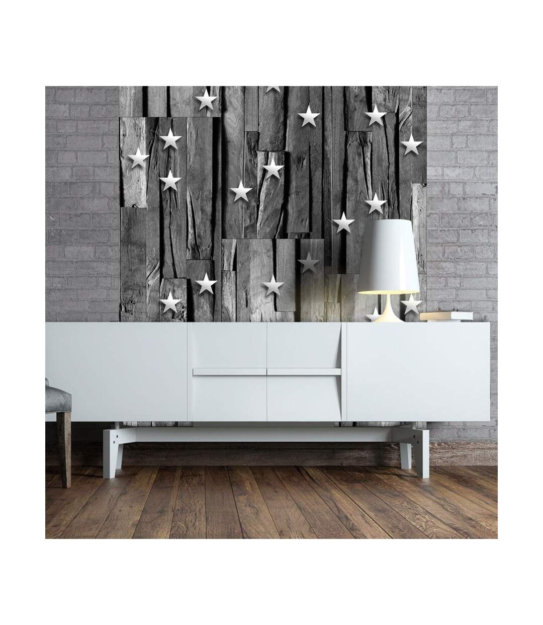 Papier Peint Configuration of Stars 50x1000cm-1