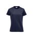 Womens/ladies Ice T-shirt Dark Navy Clique-1