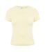 T-shirt Motif/style Brodé Femme Jaune Beurre Jack Wills-2