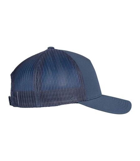 Casquette Trucker Motif/style Rétro Adulte Bleu Marine Flexfit
