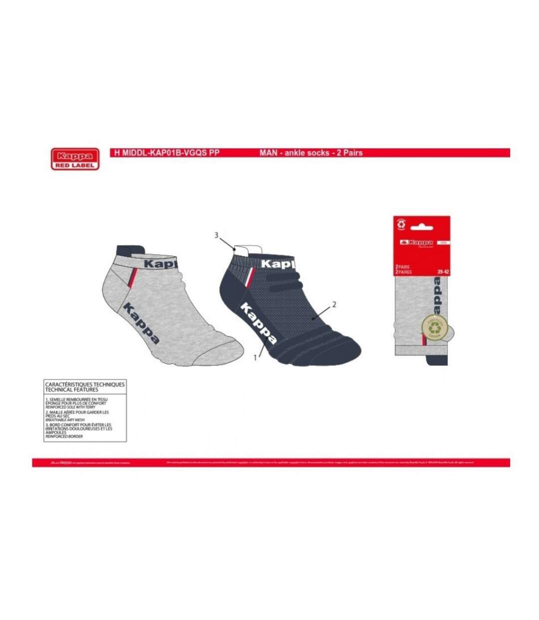 Chaussettes Homme KAPPA-4