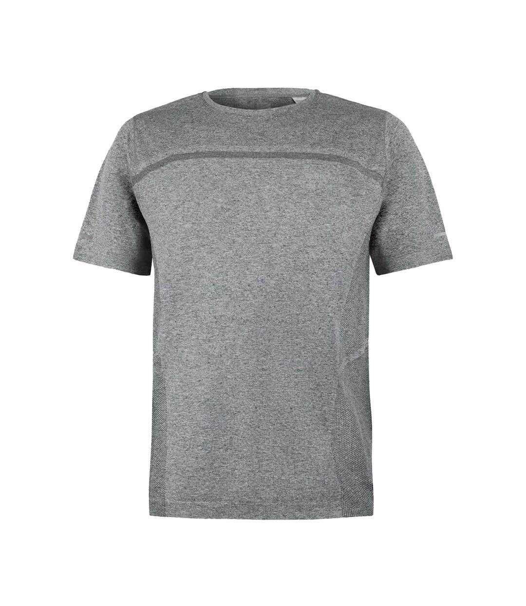 Mens Xlite Running T-shirt Grey Marl Karrimor-1