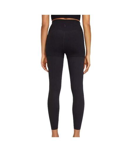 Legging Noir Femme Nike Luxe Layered 7/8 Tight - L