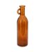 Vase Bouteille en Verre Yana 50cm Ambre-1