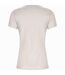 Womens/ladies golden t-shirt vintage white Roly