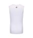 Mens Performance Sleeveless Base Layer Top White Sondico-2