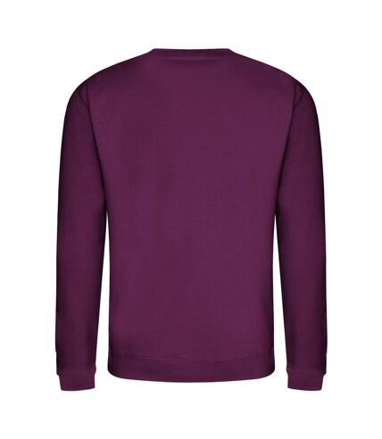 Sweatshirt hommes prune Awdis