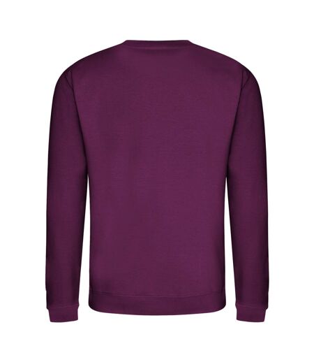 Sweatshirt hommes prune Awdis