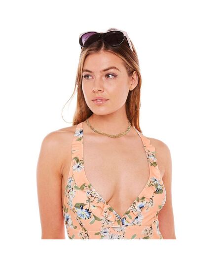 Maillot de bain une pièce orange Farniente