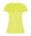 T-shirt imola femme jaune fluo Roly Roly