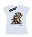 Disney - T-shirt BEAUTY AND THE BEAST BEAST SKETCH - Femme (Blanc) - UTBI14709-1