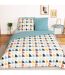 Parure de lit BLUE en polycoton-1