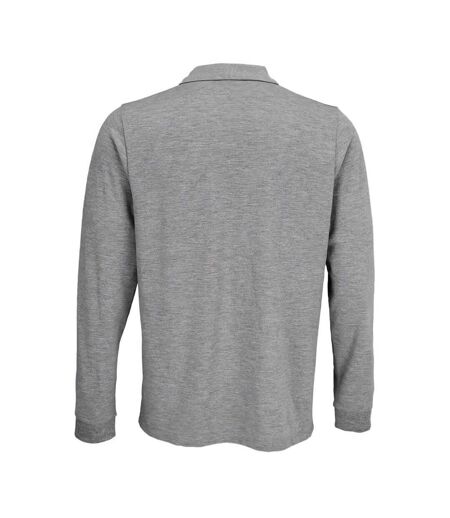 Polo Adulte Gris Chiné SOLS