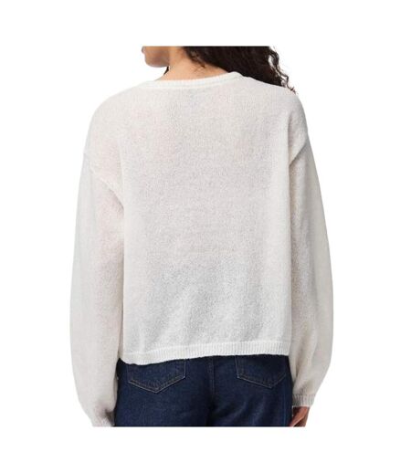 Pull blanc femme pieces pcida