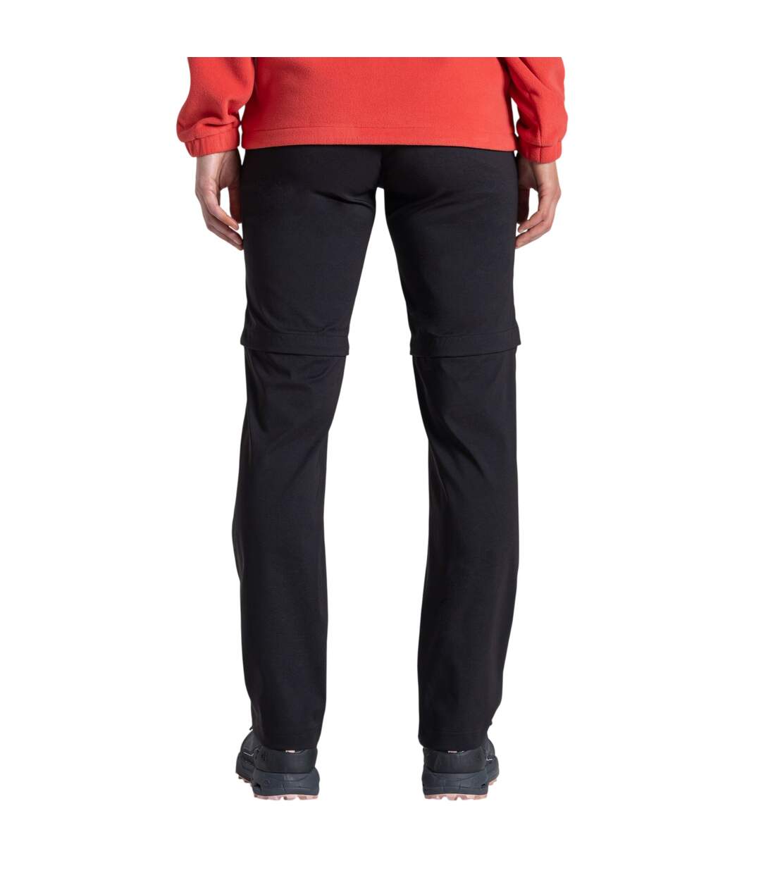 Womens/ladies Kiwi Pro Iii Convertible Trousers Black Craghoppers-3