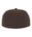 Yupoong Flexfit Unisex Premium 210 Fitted Flat Peak Cap (Brown) - UTRW4163