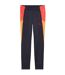 Womens/ladies Colour Block Tracksuit Bottoms Navy Orange Puma-1