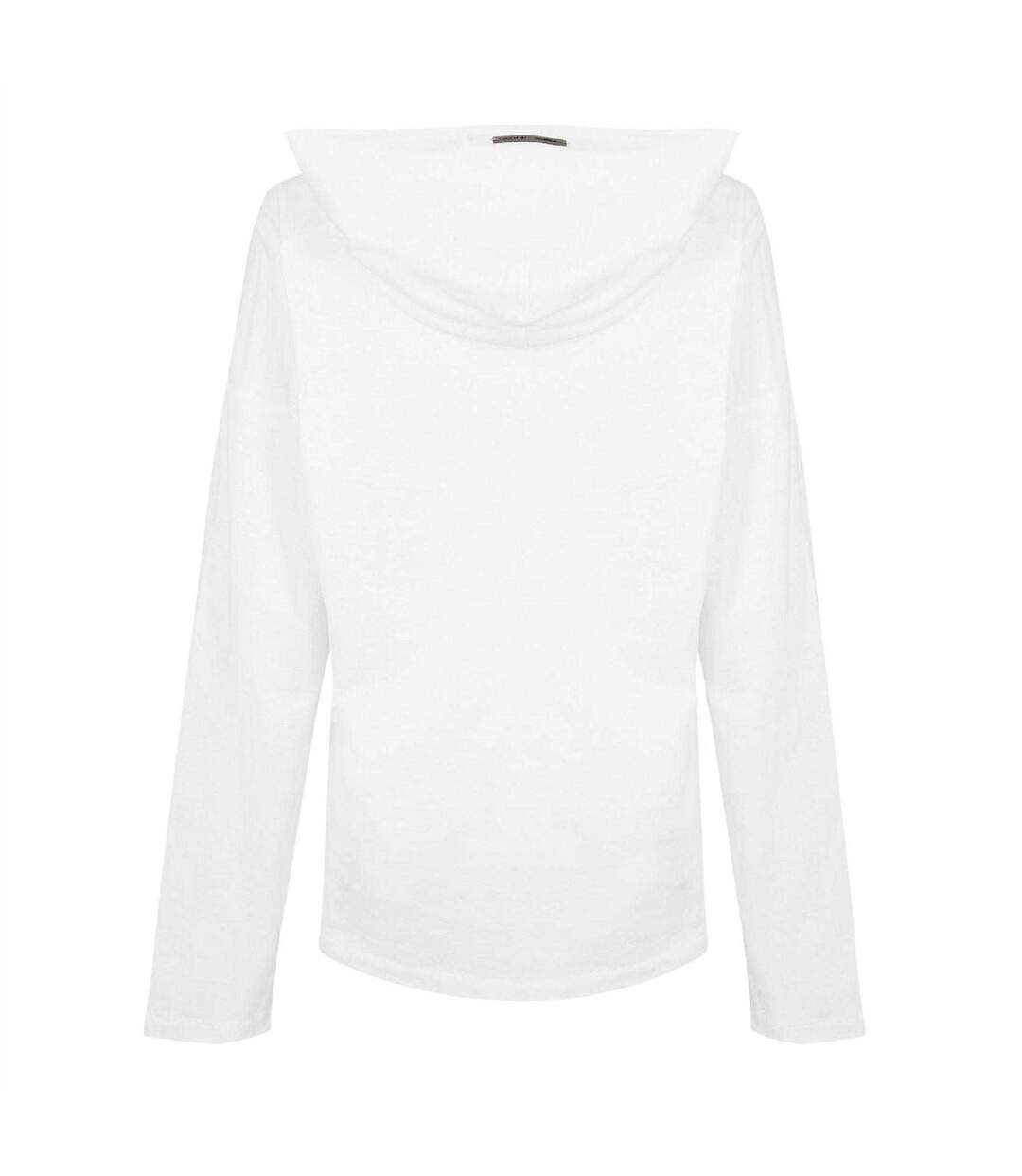 Sweat À Capuche Femme Blanc Cassé Fear Of God Essentials-3