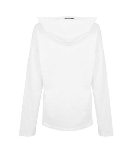 Sweat À Capuche Femme Blanc Cassé Fear Of God Essentials