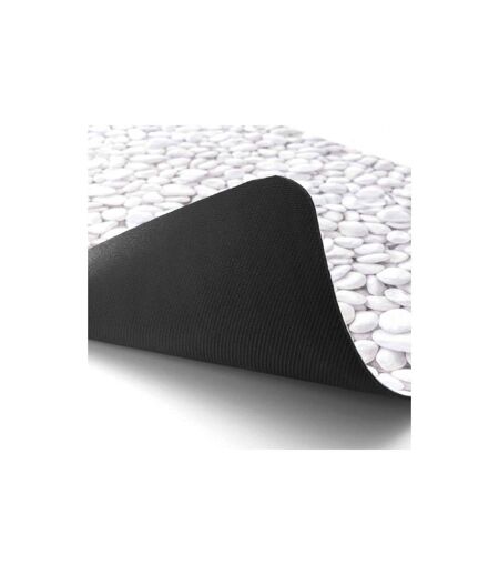Tapis de Bain Imprimé Leandra 50x120cm Gris