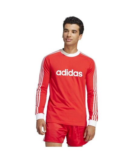 Maillot manches longues originals 70s homme rouge Adidas
