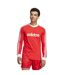 Maillot manches longues originals 70s homme rouge Adidas-3