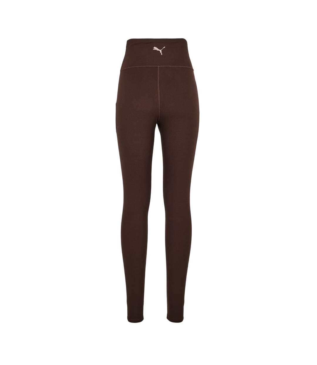 Womens/ladies Train Tight Leggings Espresso Brown Puma-3