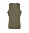 Build Your Brand Mens Basic Tank Top (Olive)