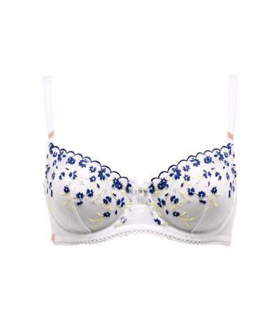 Soutien-gorge corbeille bleu Poême