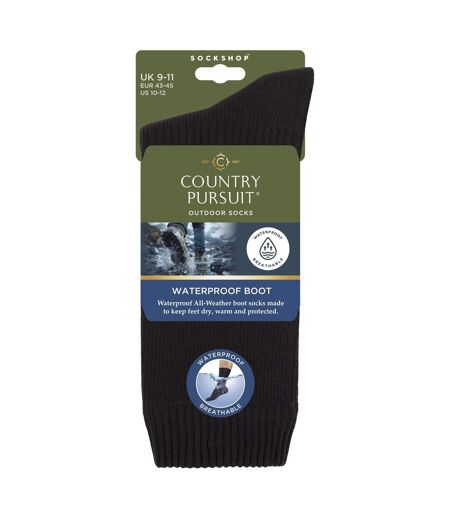 Mens Ladies Waterproof Outdoor Boot Socks - Durable Triple Layer Hiking Socks