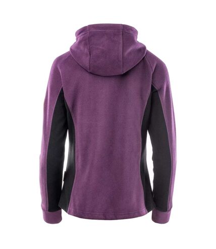 Elbrus Womens/Ladies Elvar Fleece Top (Plum Purple/Cadmium Yellow)